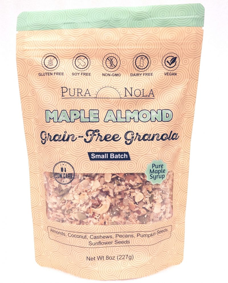 8oz Maple-Almond Grain Free Granola