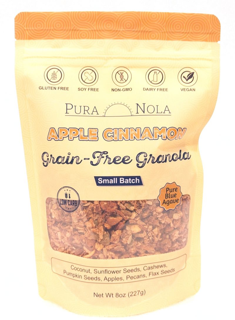 8oz Apple-Cinnamon Grain Free Granola